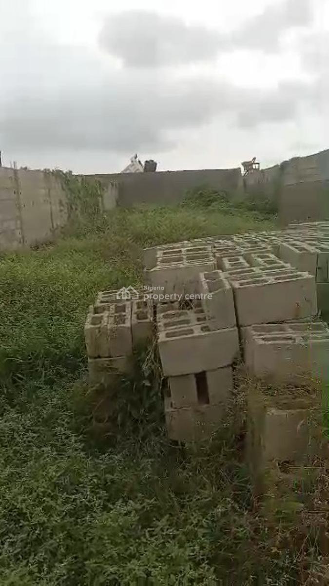 Fenced Half Plot of Land in an Estate, Ajao Estate, Isolo, Lagos, Residential Land for Sale