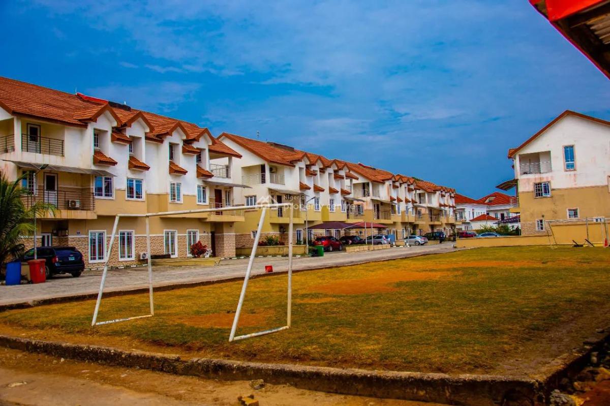 3 Bedroom Terraced Duplex with a Room Bq, Cooplag Garden Estate, Lekki, Lagos, Terraced Duplex for Sale
