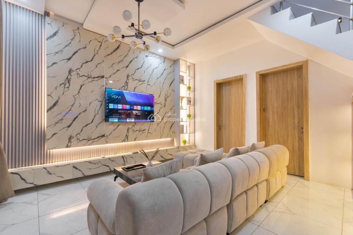 Luxury 2 Bedroom Apartment with Cinema & Pool, Ikota, Lekki, Lagos, Terraced Duplex Short Let