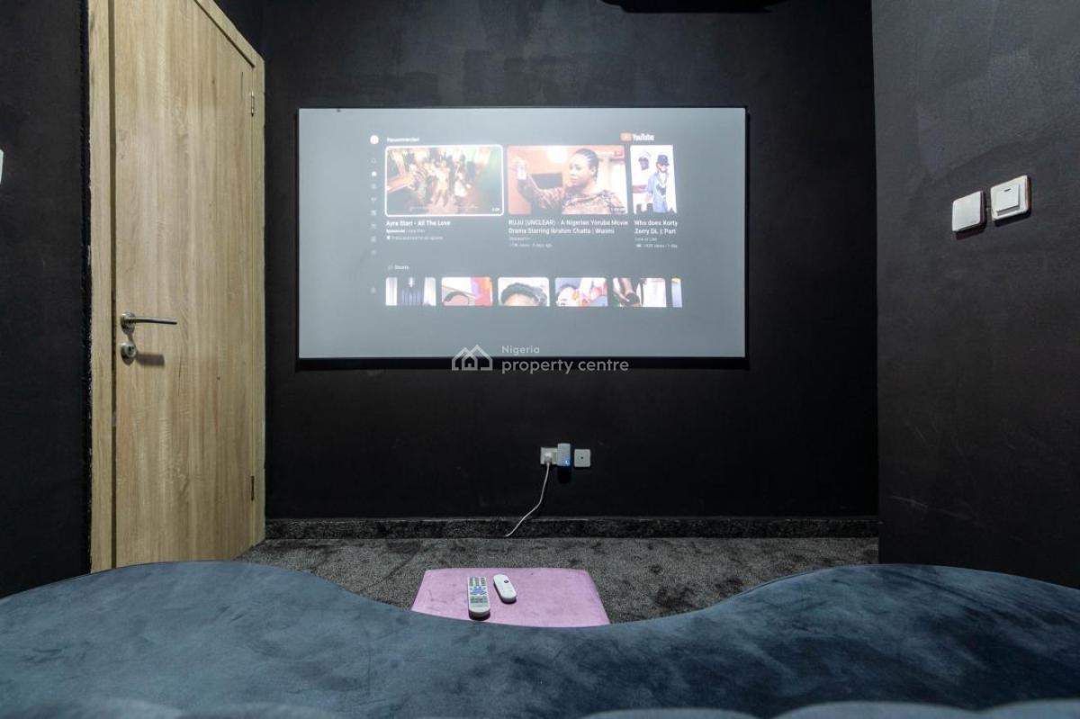 Luxury 2 Bedroom Apartment with Cinema & Pool, Ikota, Lekki, Lagos, Terraced Duplex Short Let