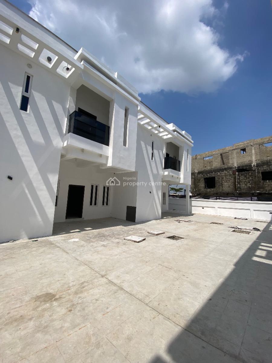 4-bedroom Terrace Duplex with Bq, Sangotedo, Ajah, Lagos, Terraced Duplex for Sale