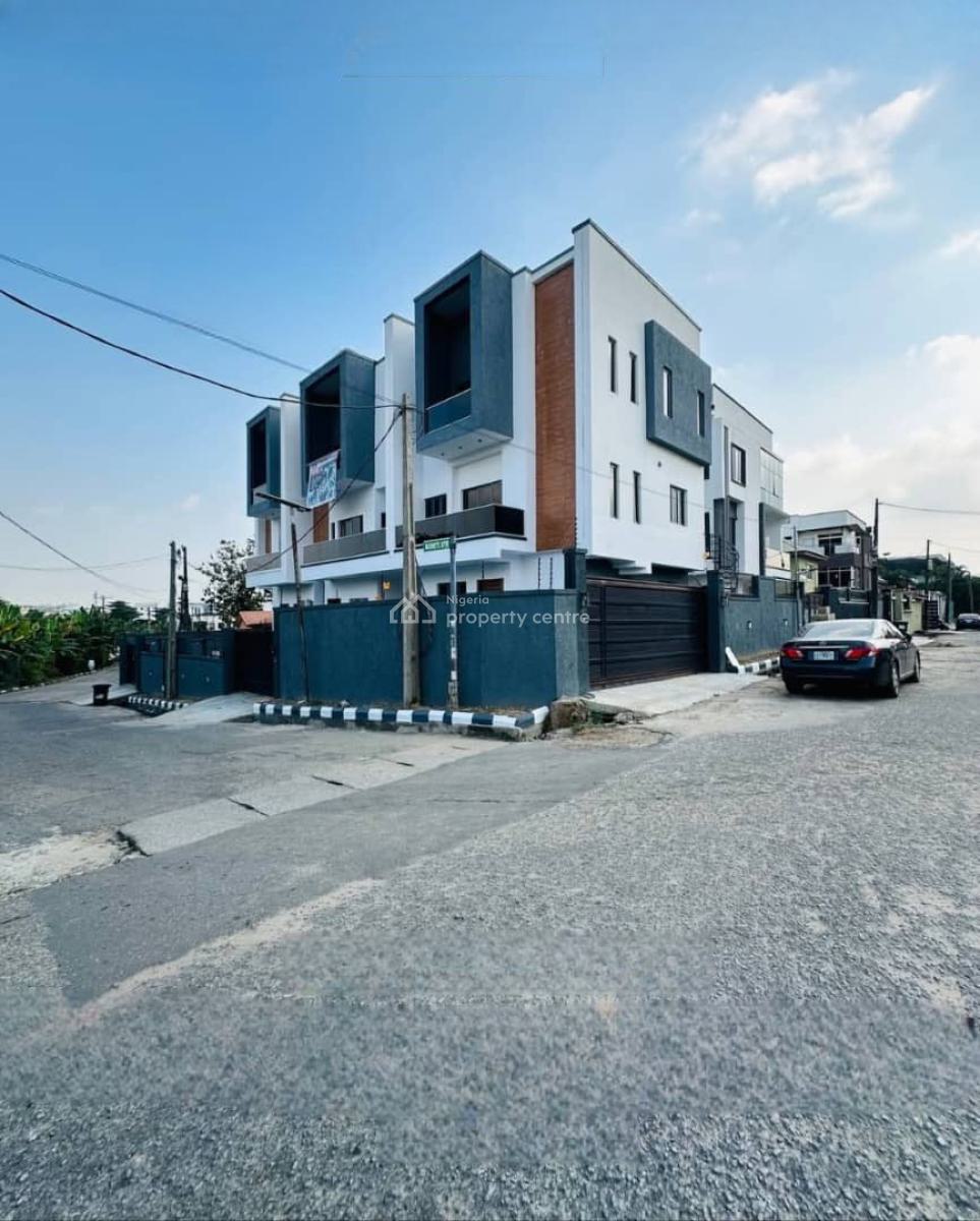 Exquisite Self Compound 4 Bedroom Terrace Duplex with Bq, Adeniyi Jones, Ikeja, Lagos, Terraced Duplex for Sale
