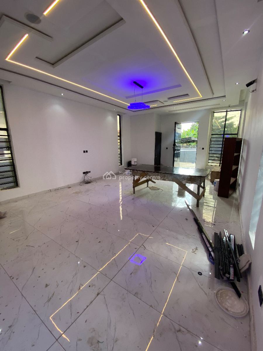 5-bedroom Fully Duplex with Bq, Swimming Pool, Sangotedo, Ajah, Lagos, Detached Duplex for Sale