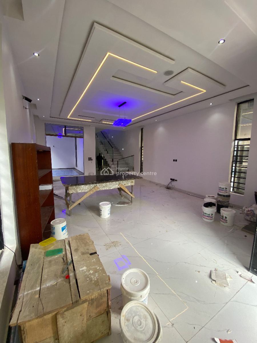 5-bedroom Fully Duplex with Bq, Swimming Pool, Sangotedo, Ajah, Lagos, Detached Duplex for Sale