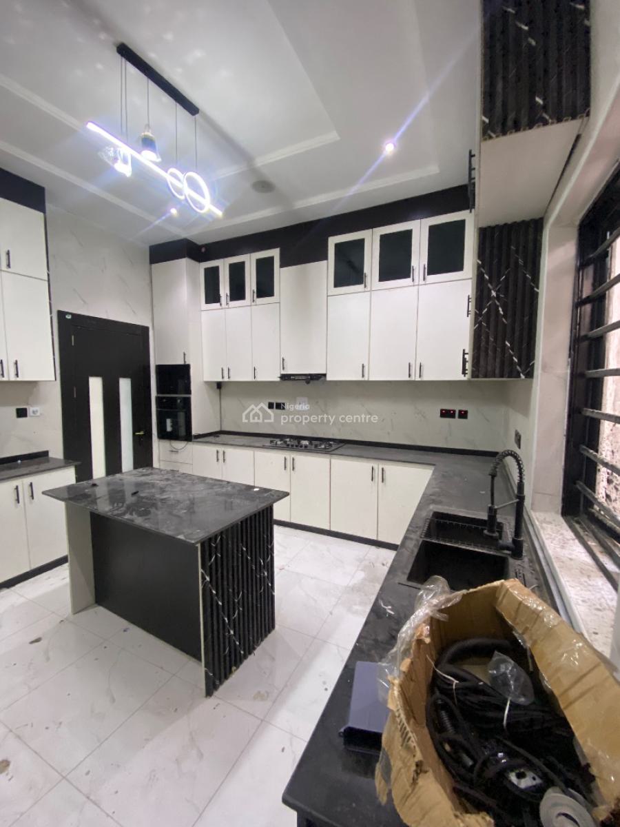 5-bedroom Fully Duplex with Bq, Swimming Pool, Sangotedo, Ajah, Lagos, Detached Duplex for Sale