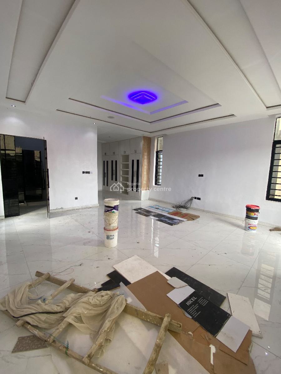 5-bedroom Fully Duplex with Bq, Swimming Pool, Sangotedo, Ajah, Lagos, Detached Duplex for Sale