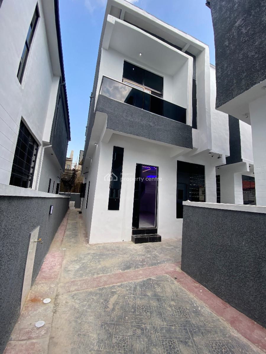 4-bedroom Terrace Duplex with Bq, Sangotedo, Ajah, Lagos, Terraced Duplex for Sale