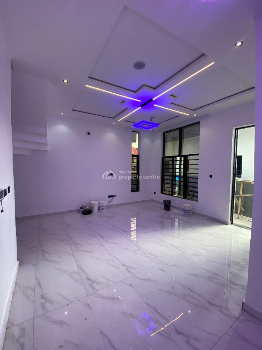 4-bedroom Terrace Duplex with Bq, Sangotedo, Ajah, Lagos, Terraced Duplex for Sale