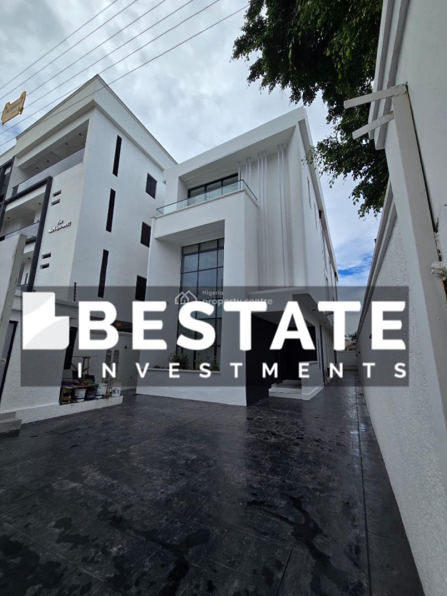 Exquisite 4 Bedroom Detached Duplex with Cctv, Cinema, Pool & Bq, Lekki Phase 1, Lekki, Lagos, Detached Duplex for Sale