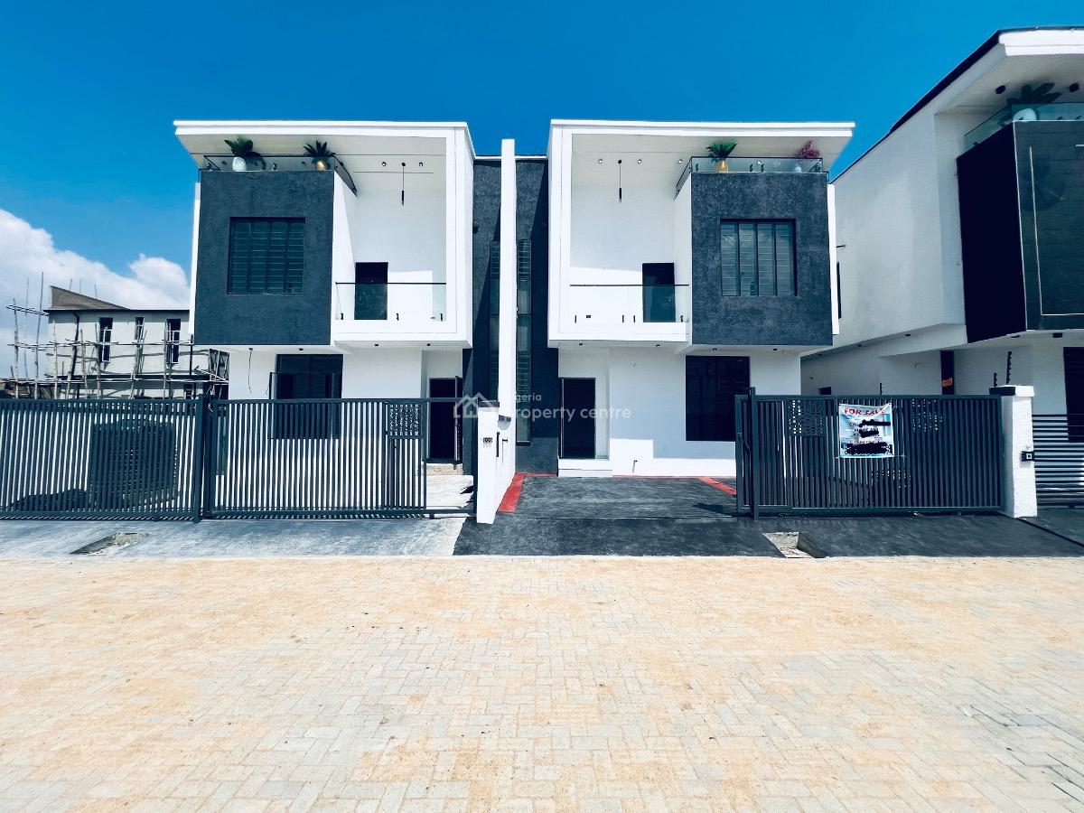 Well Built 4 Bedroom Luxury Duplex in an Estate, Ajah, Lagos, Semi-detached Duplex for Sale