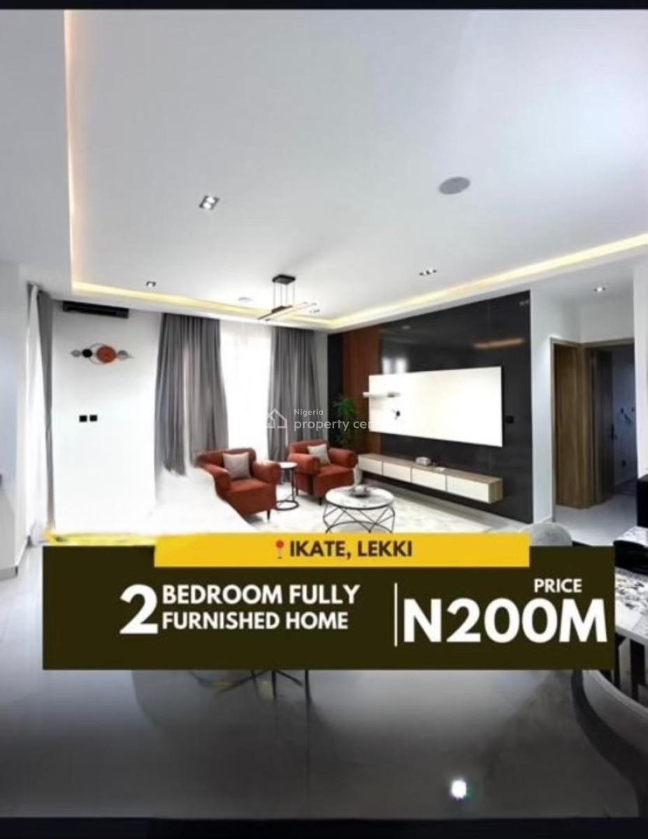 Contemporary 2bedroom Apartment with Swimming Pool, Ikate, Lekki, Lagos, Flat / Apartment for Sale