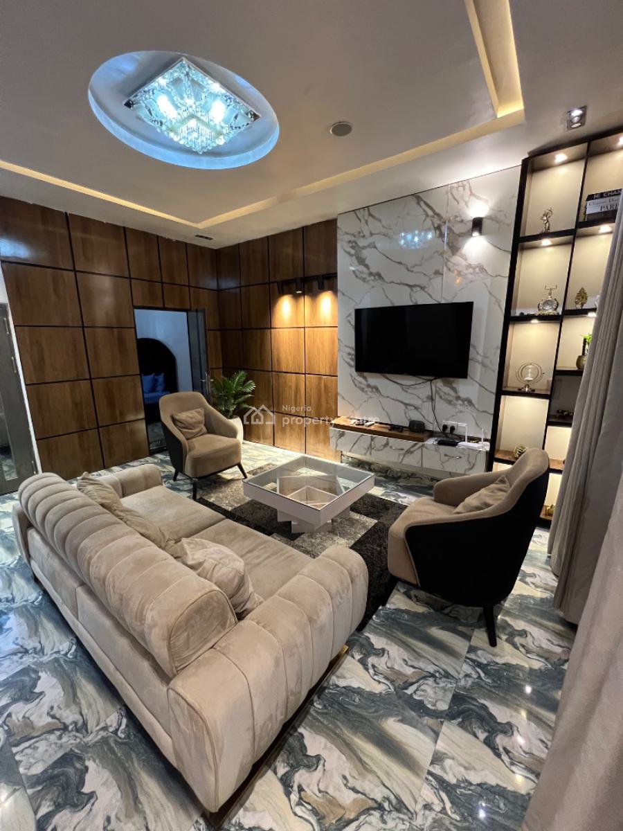 Standard Miniflat in a Very Secure Mini Court in Osapa London Estate, Osapa London Estate, Osapa, Lekki, Lagos, Mini Flat (room and Parlour) for Rent