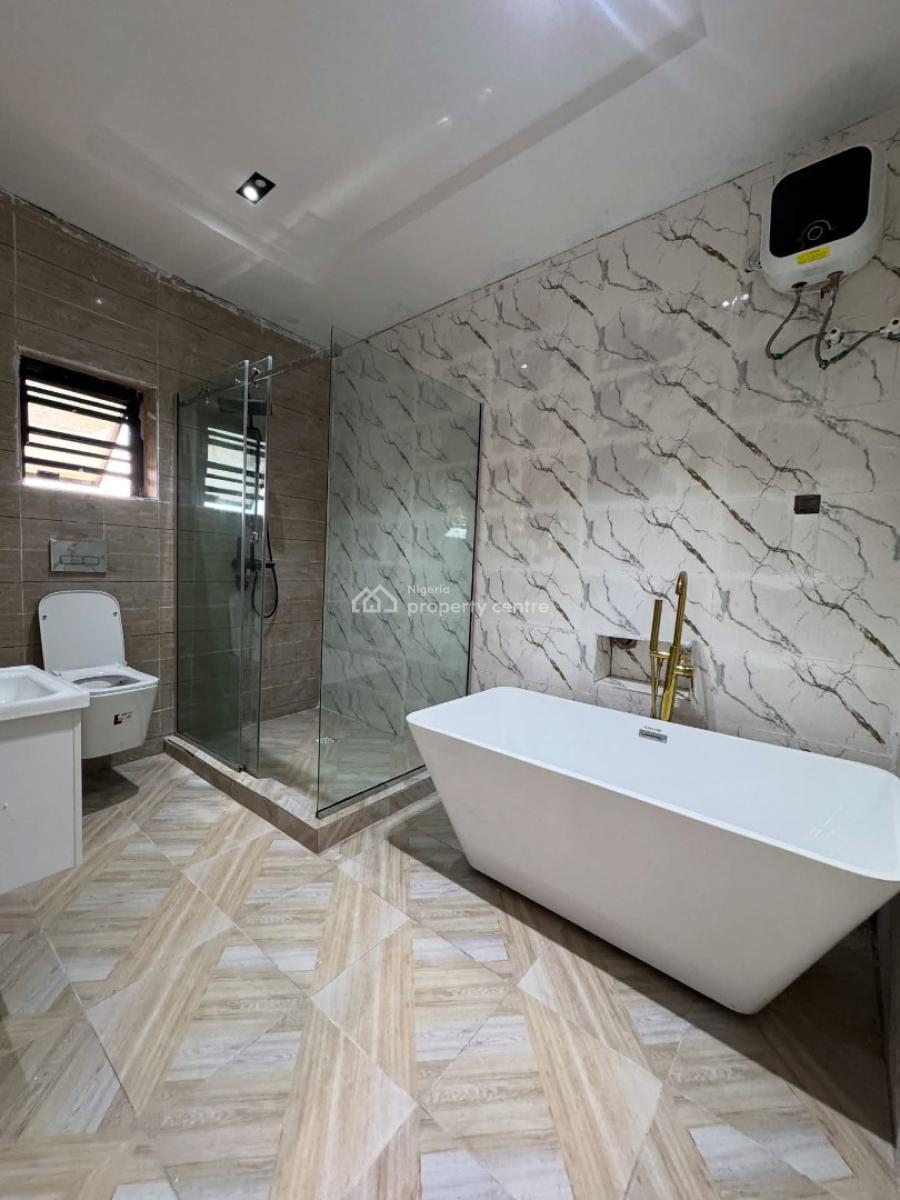 Luxury 4-bedroom Duplex + Cinema & Rooftop, Agip, Port Harcourt, Rivers, Detached Duplex for Rent