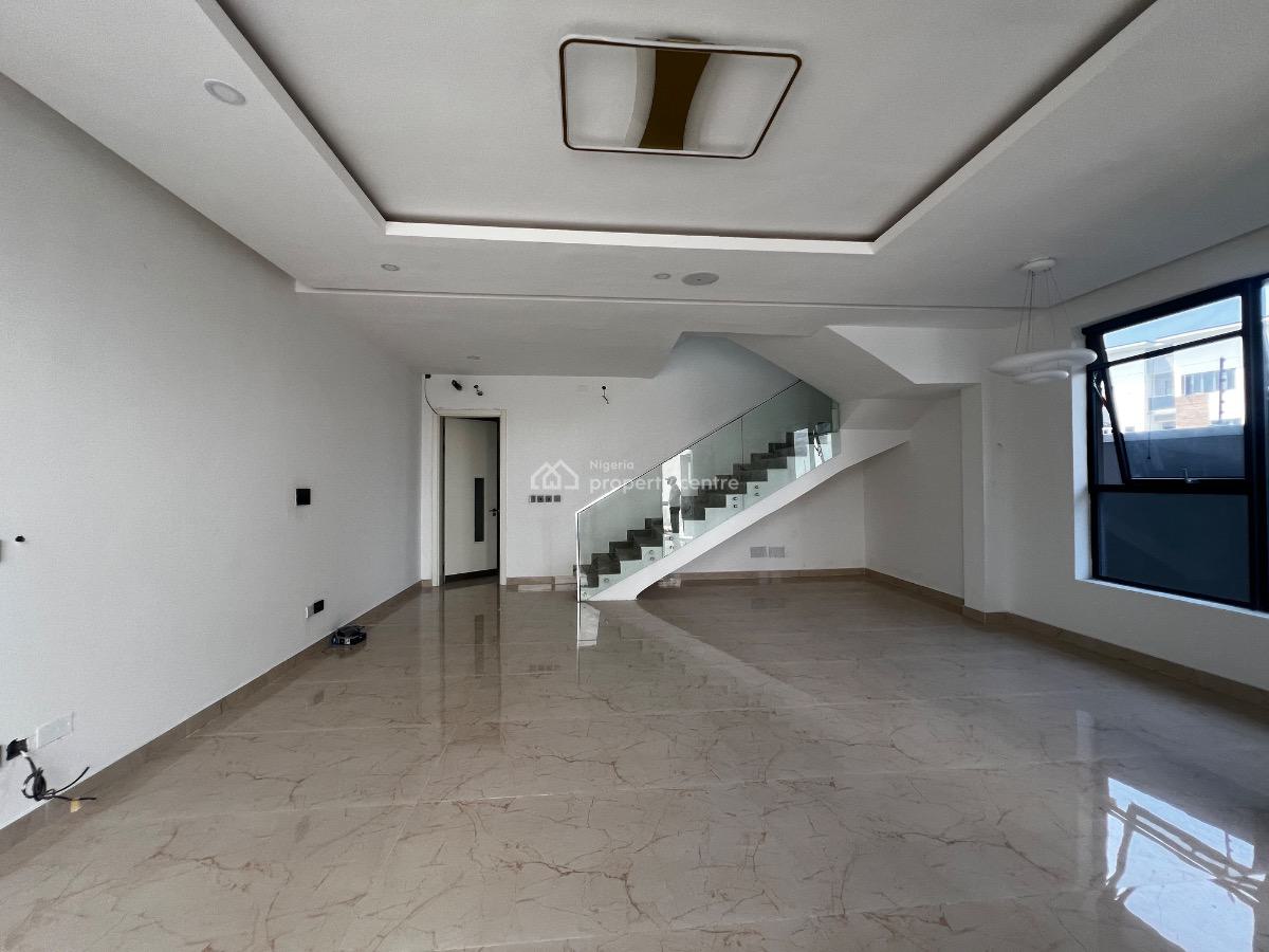 Newly Built 5 Bedroom Semi Detached Townhouse with a Room Bq, Lekki Phase 1, Lekki, Lagos, Semi-detached Duplex for Sale