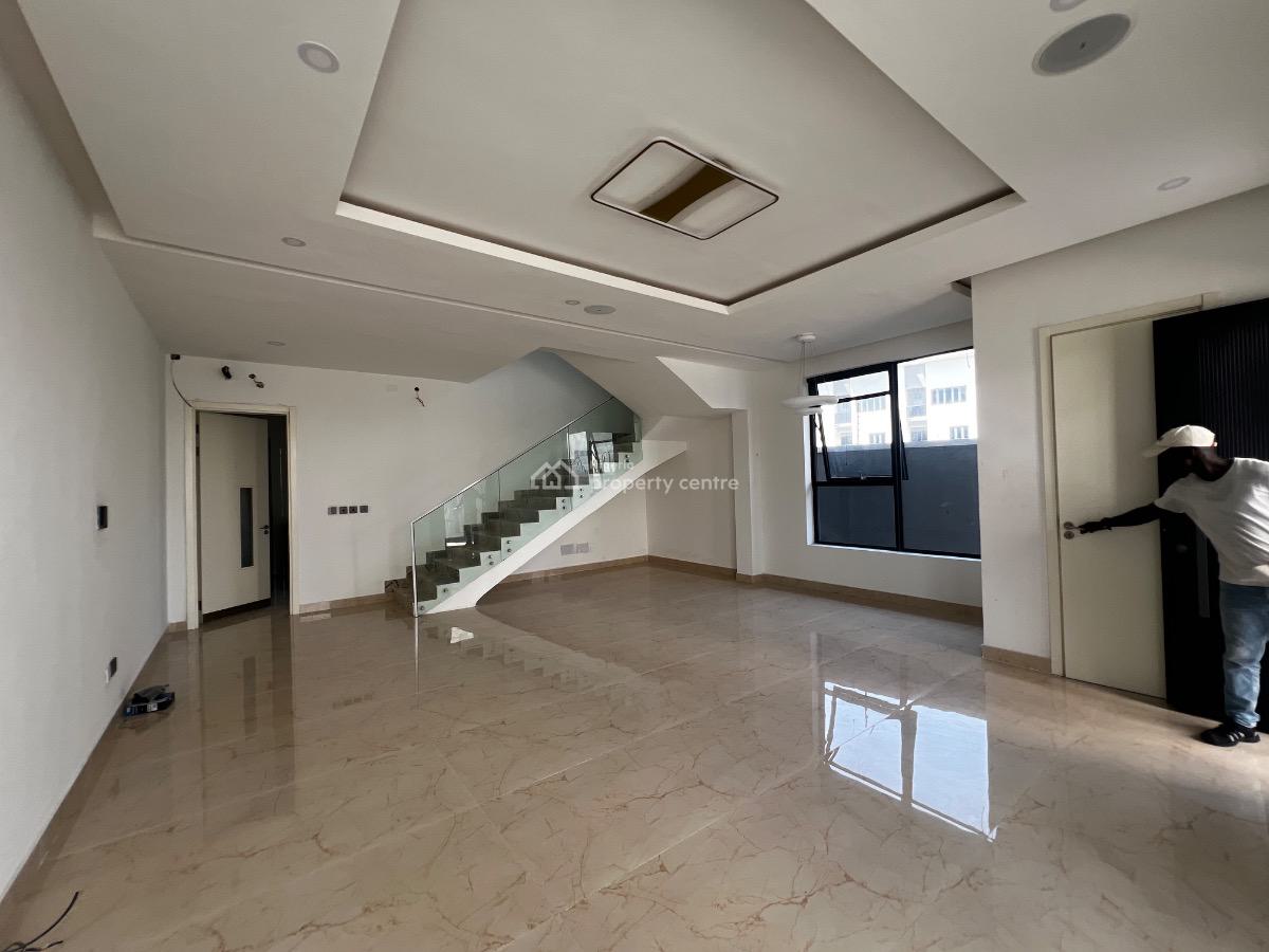 Newly Built 5 Bedroom Semi Detached Townhouse with a Room Bq, Lekki Phase 1, Lekki, Lagos, Semi-detached Duplex for Sale