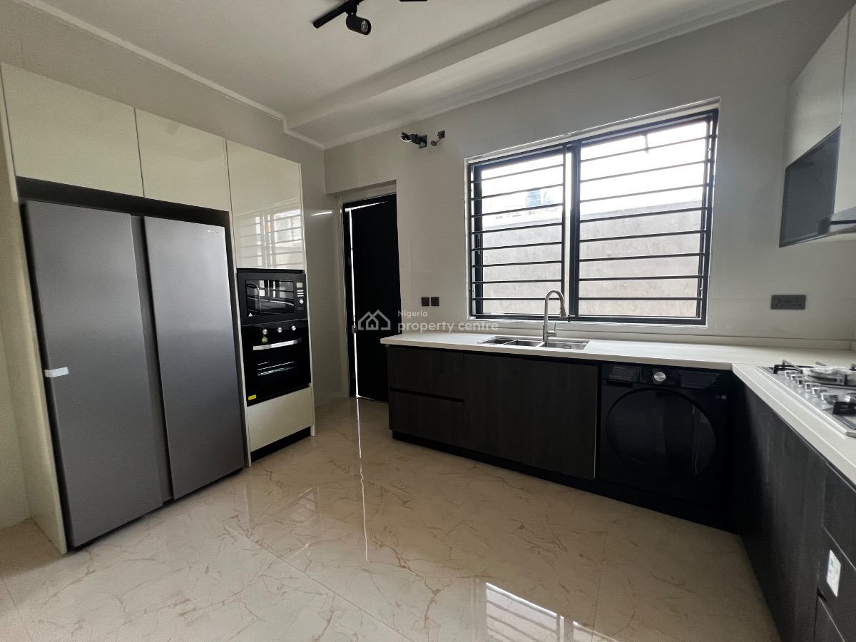 Newly Built 5 Bedroom Semi Detached Townhouse with a Room Bq, Lekki Phase 1, Lekki, Lagos, Semi-detached Duplex for Sale