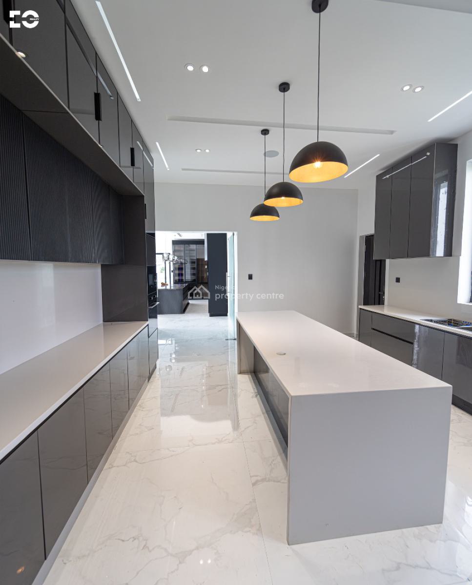 Ultra-modern 5-bedroom Luxury Mansion with Swimming Pool, Cinema, & Gym, Osapa, Lekki, Lagos, Detached Duplex for Sale