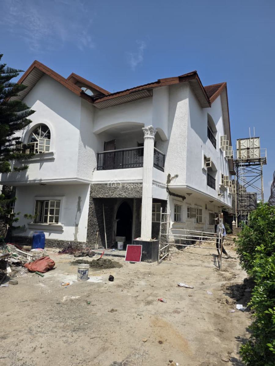 Luxury 5 Bedroom Semi Detached House with a Self Contained & 2 Bq, Osborne Estate, Ikoyi, Lagos, Semi-detached Duplex for Rent
