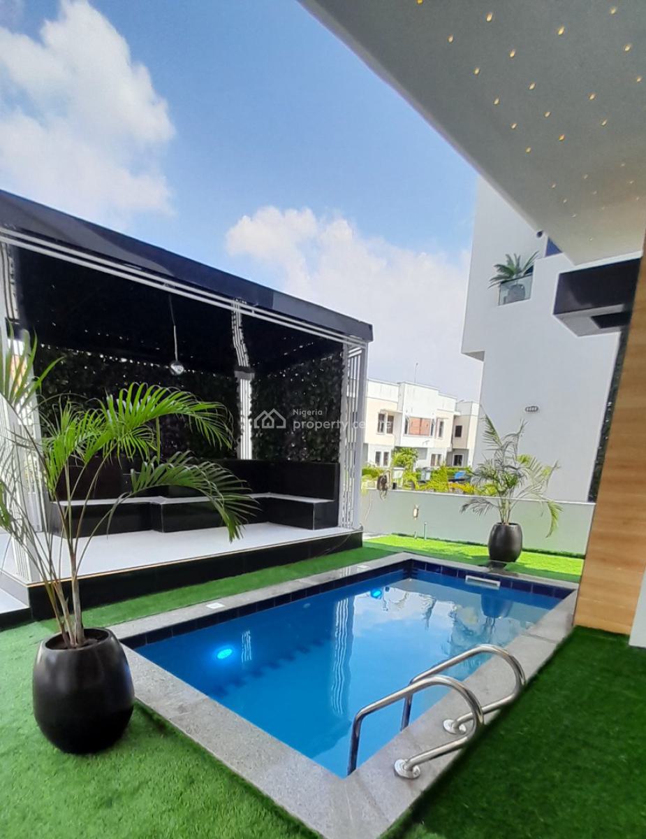 Luxury 5 Bedrooms Duplex with Cinema & Pool, Lekki Conservation Road, Lekki, Lagos, Detached Duplex for Sale