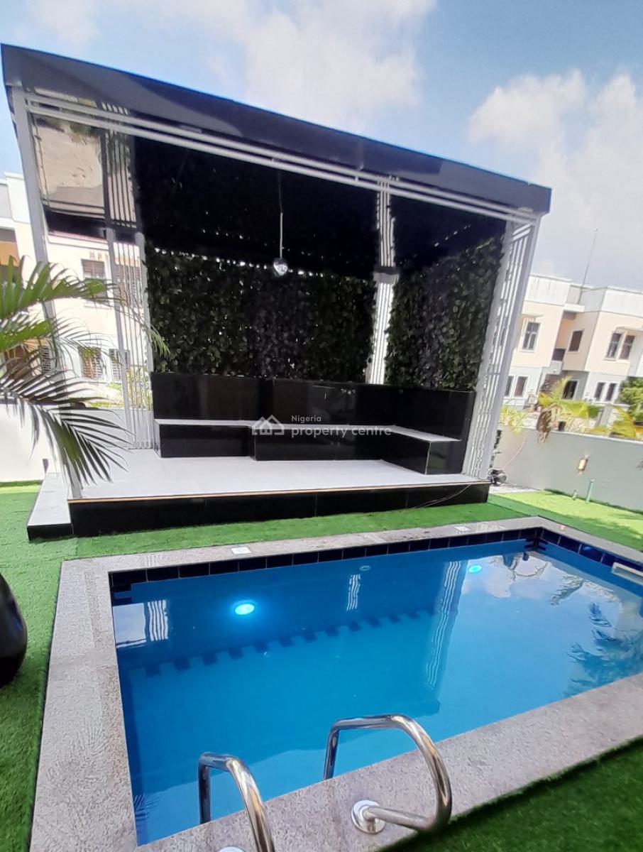 Luxury 5 Bedrooms Duplex with Cinema & Pool, Lekki Conservation Road, Lekki, Lagos, Detached Duplex for Sale