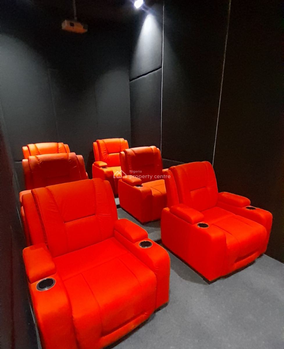 Luxury 5 Bedrooms Duplex with Cinema & Pool, Lekki Conservation Road, Lekki, Lagos, Detached Duplex for Sale