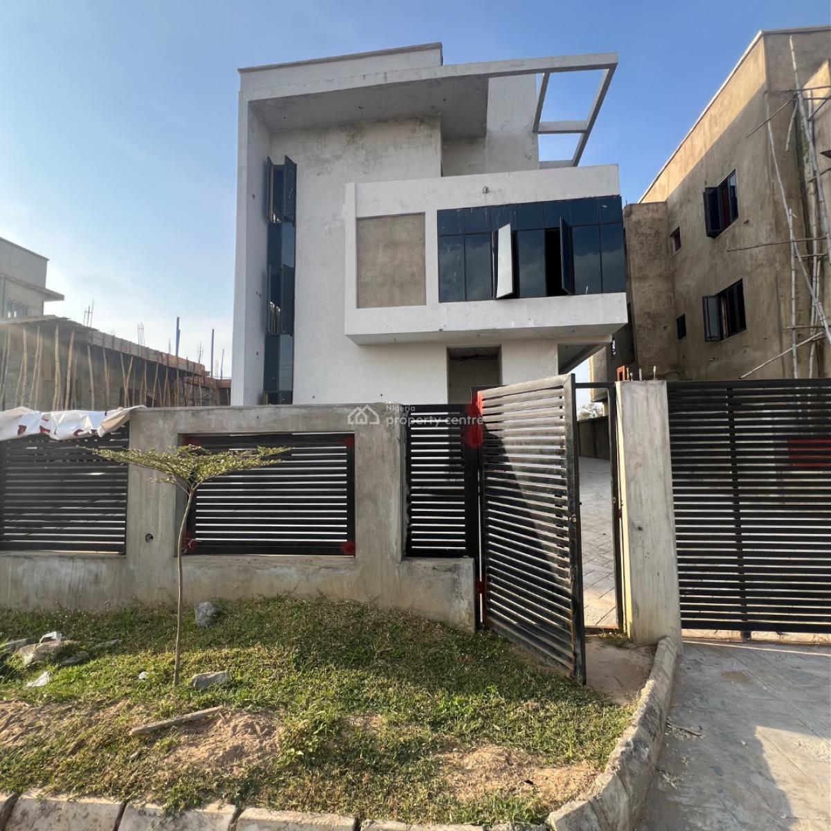 Smart Newly Built 5 Bedroom Fully Detached Duplex with Bq, Karsana, Abuja, Detached Duplex for Sale