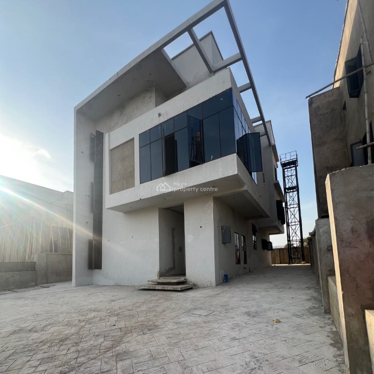 Smart Newly Built 5 Bedroom Fully Detached Duplex with Bq, Karsana, Abuja, Detached Duplex for Sale