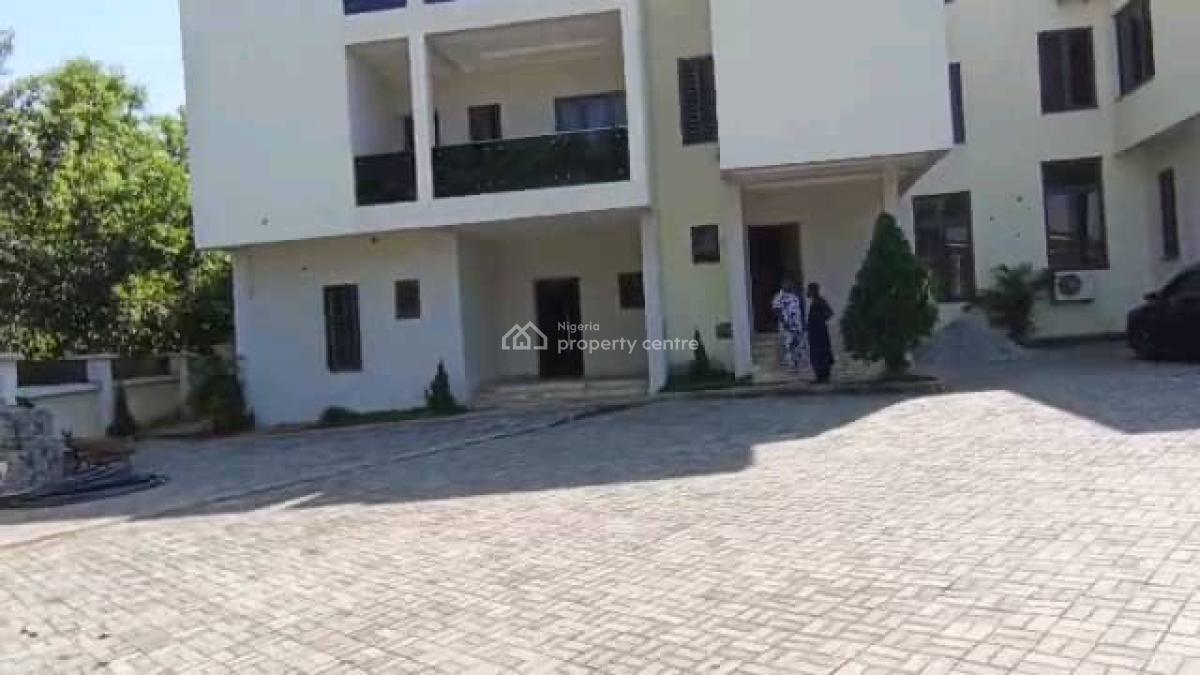 Newly Built 6 Bedroom Terrace Duplex with Bq, Maitama District, Abuja, Terraced Duplex for Rent