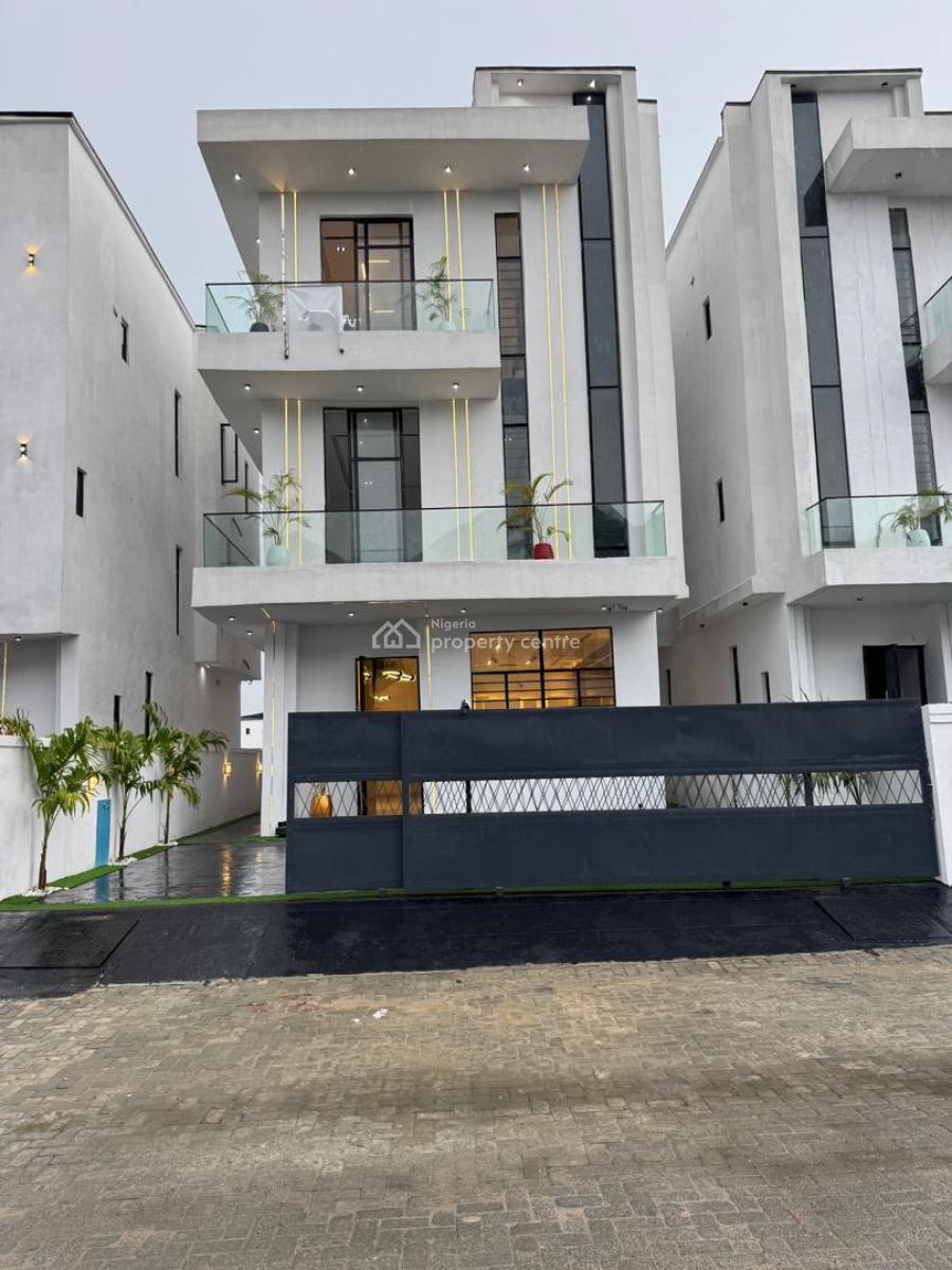 Magnificent 5 Bedroom Detached Duplex with a Bq on Two Floors, Orchid Road, Lekki, Lagos, Detached Duplex for Sale