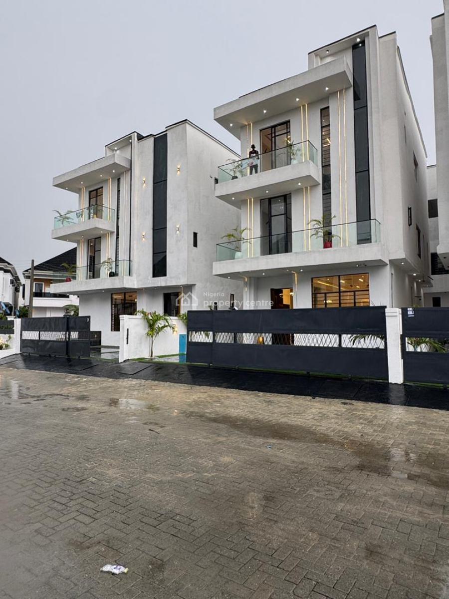 Magnificent 5 Bedroom Detached Duplex with a Bq on Two Floors, Orchid Road, Lekki, Lagos, Detached Duplex for Sale