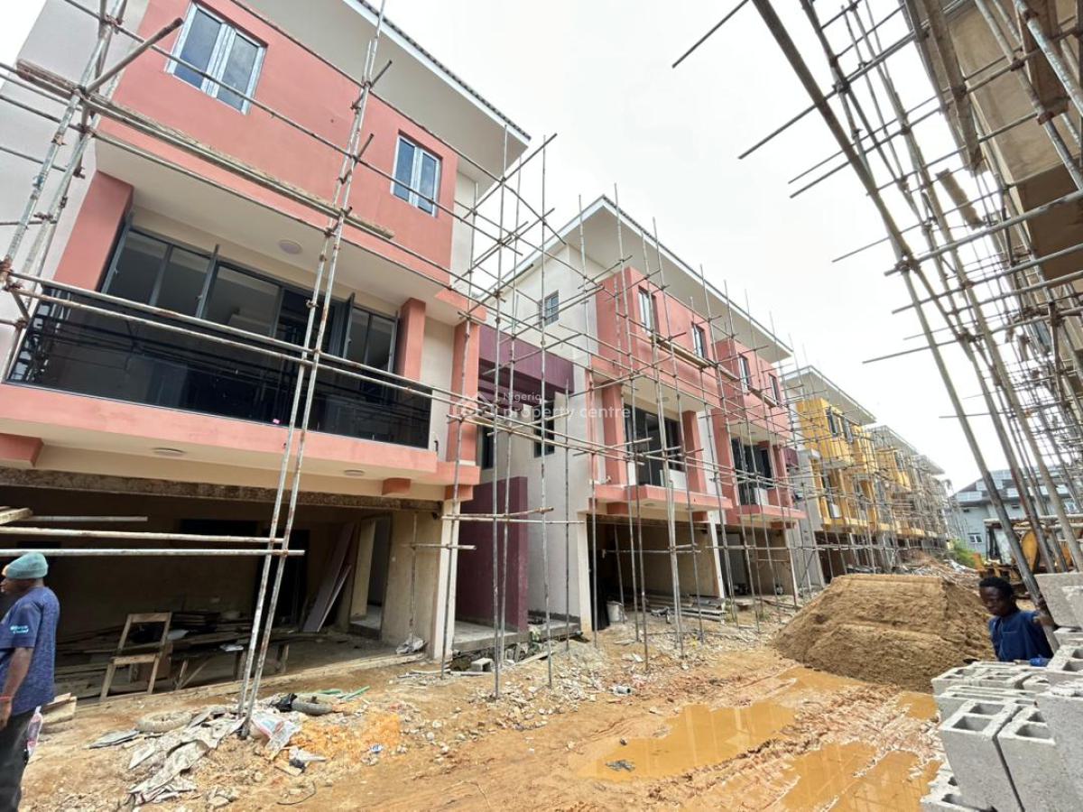 Newly Built 4 Bedroom, Off Adeniyi Jones, Adeniyi Jones, Ikeja, Lagos, Terraced Duplex for Sale