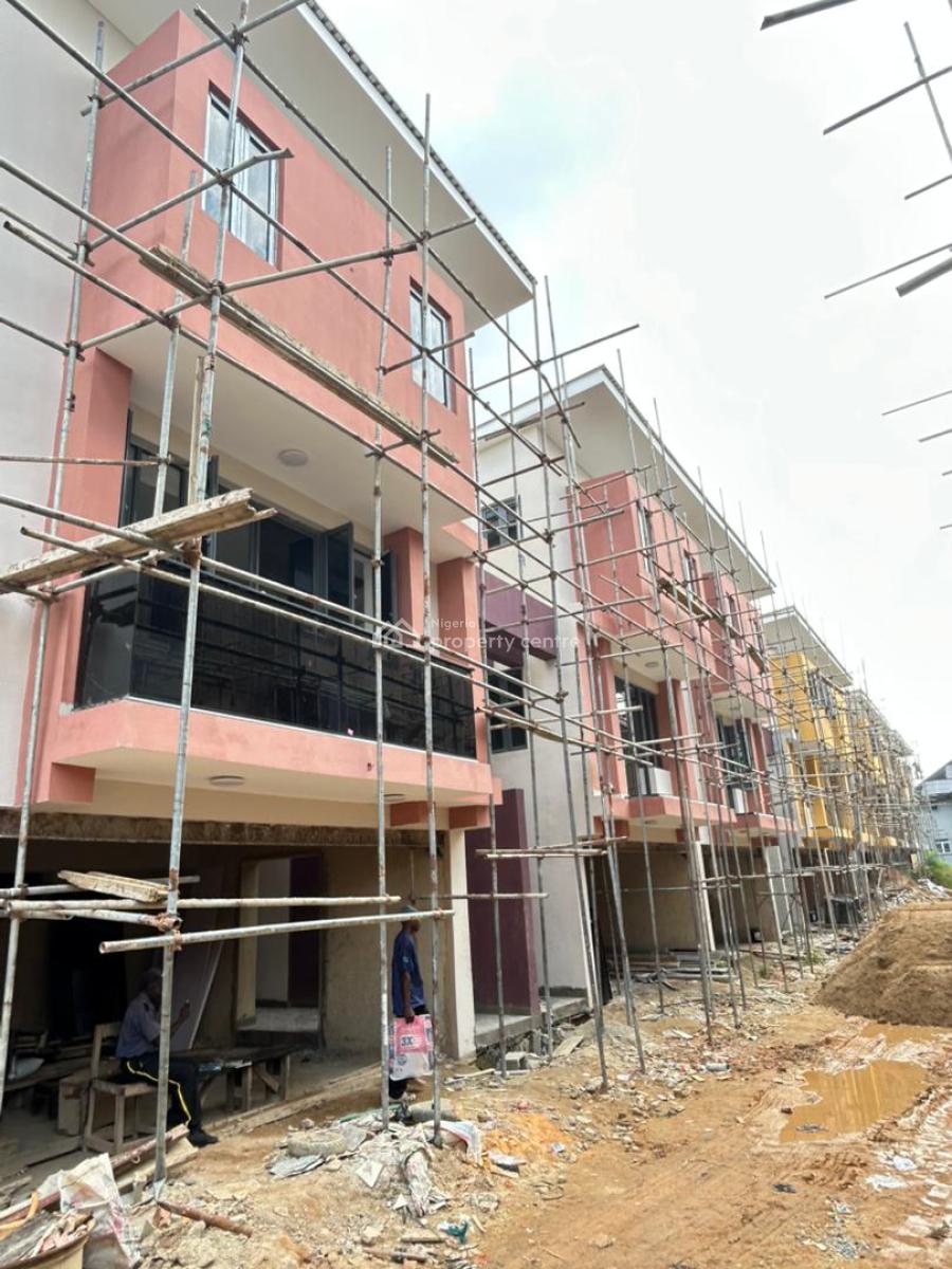 Newly Built 4 Bedroom, Off Adeniyi Jones, Adeniyi Jones, Ikeja, Lagos, Terraced Duplex for Sale