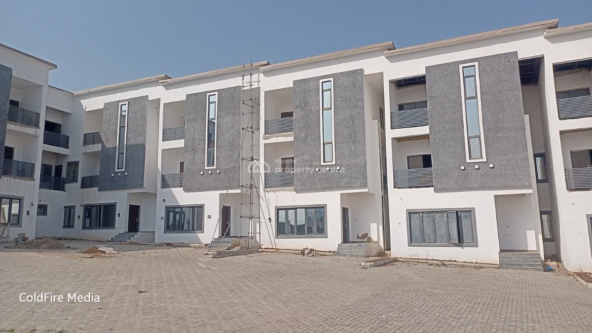 4 Bedroom Semi Finished Terrace Duplex with 1 Room Bq, By Aso Radio, Katampe (main), Katampe, Abuja, Terraced Duplex for Sale