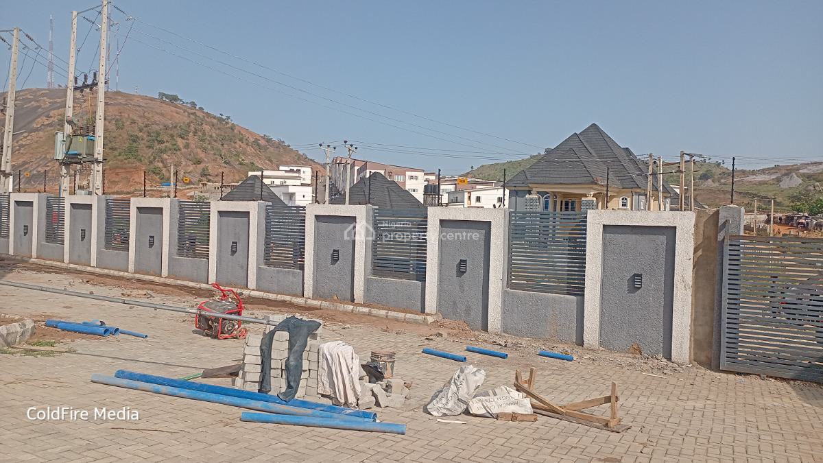 4 Bedroom Semi Finished Terrace Duplex with 1 Room Bq, By Aso Radio, Katampe (main), Katampe, Abuja, Terraced Duplex for Sale