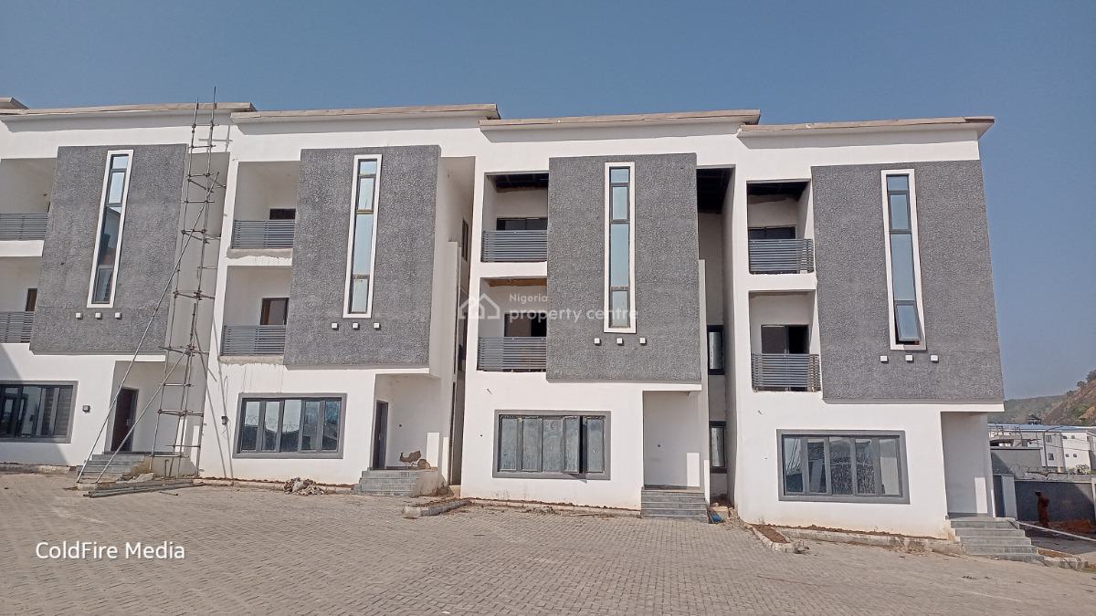 4 Bedroom Semi Finished Terrace Duplex with 1 Room Bq, By Aso Radio, Katampe (main), Katampe, Abuja, Terraced Duplex for Sale