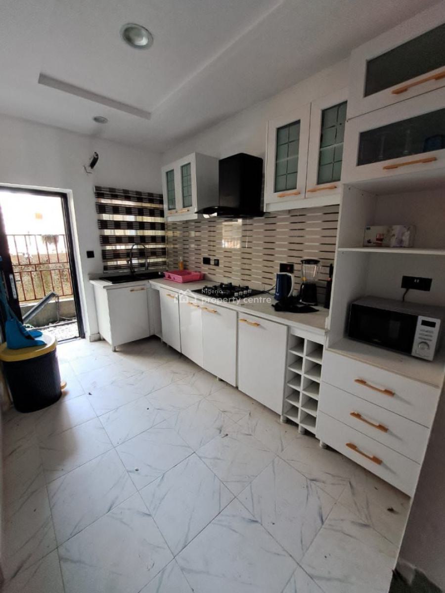 Fully Furnished 2 Bedroom Terrace  Apartment with Bq and Swimming Pool, Nike Art Gallery, Lekki Phase 1, Lekki, Lagos, Terraced Duplex for Rent