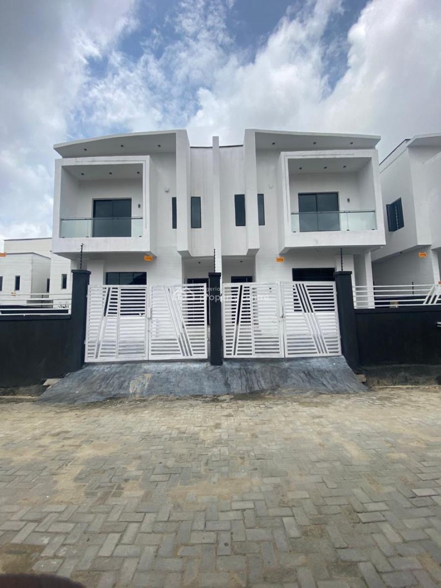 Luxury 4 Bedroom Duplex, Thomas Estate, Ajah, Lagos, Semi-detached Duplex for Sale