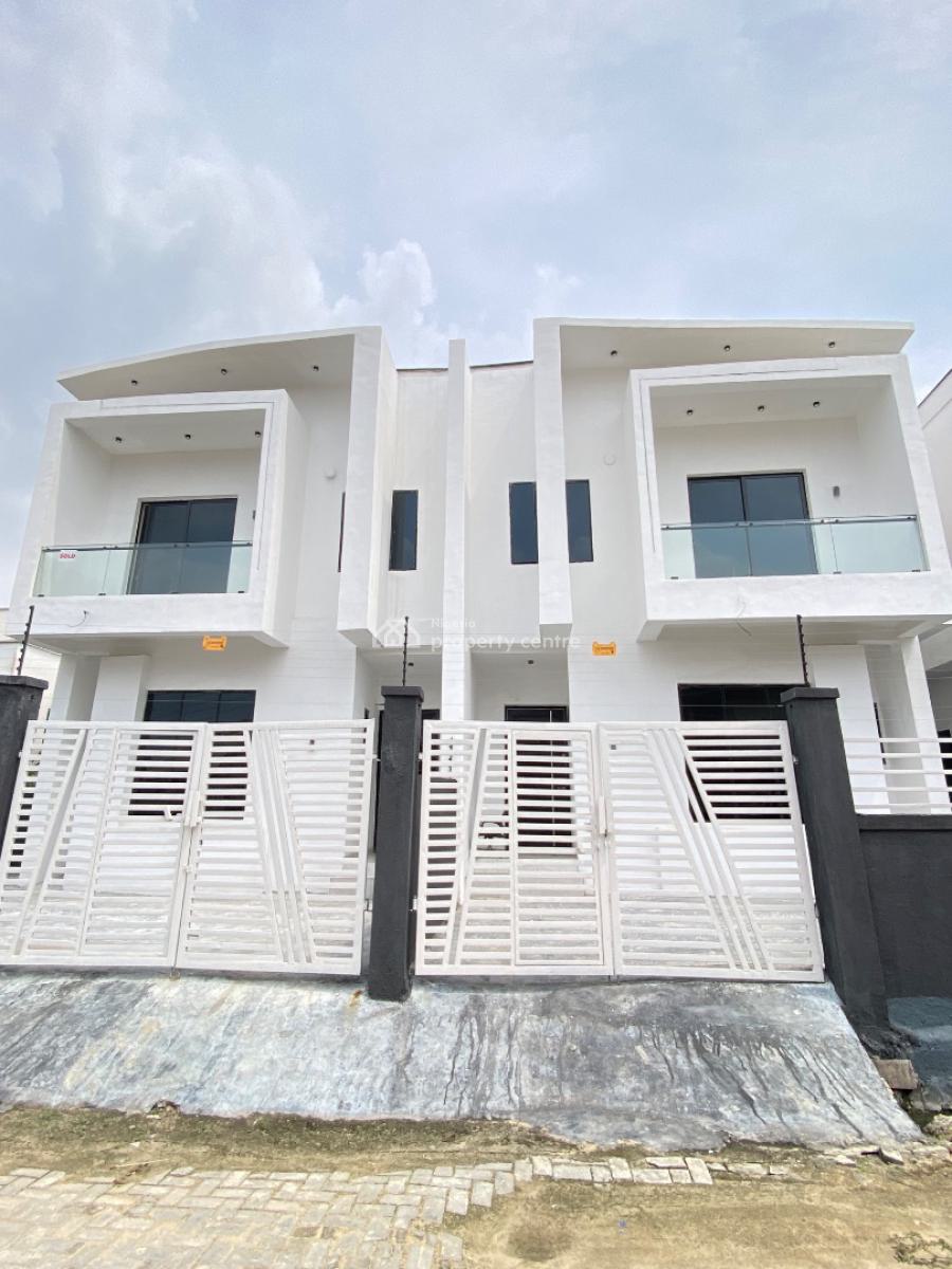 Luxury 4 Bedroom Duplex, Thomas Estate, Ajah, Lagos, Semi-detached Duplex for Sale