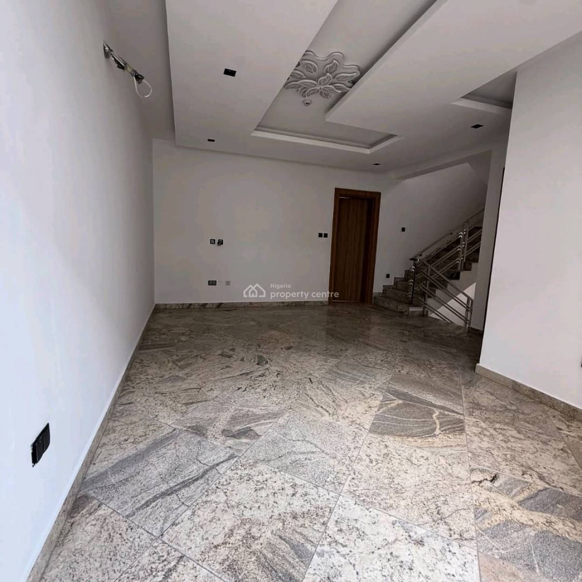 Newly Built 4 Bedrooms Terrace Solidly Finished with a Room Boys Quarters, Maitama District, Abuja, House for Sale