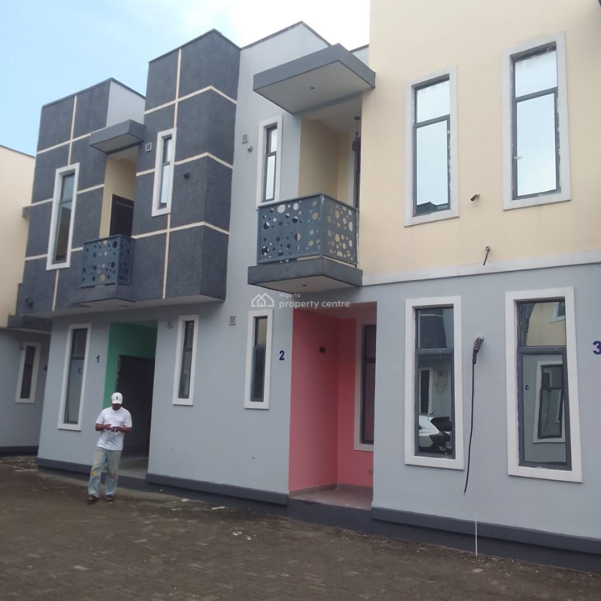 Elegantly Built 3bedroom Terrence Duplex All Ensuit, Badore, Ajah, Lagos, Terraced Duplex for Sale