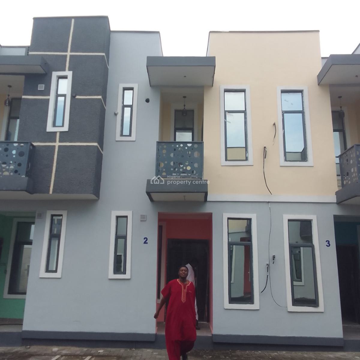 Elegantly Built 3bedroom Terrence Duplex All Ensuit, Badore, Ajah, Lagos, Terraced Duplex for Sale