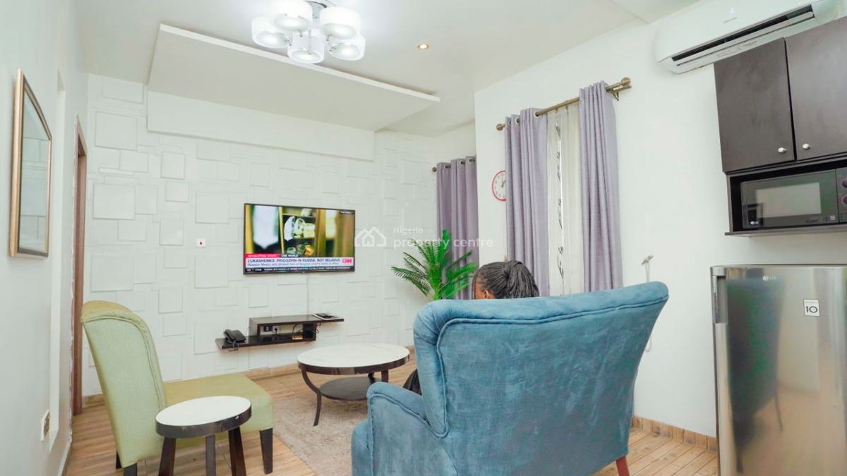 One Bedroom, Ikate Elegushi, Lekki, Lagos, Mini Flat (room and Parlour) Short Let