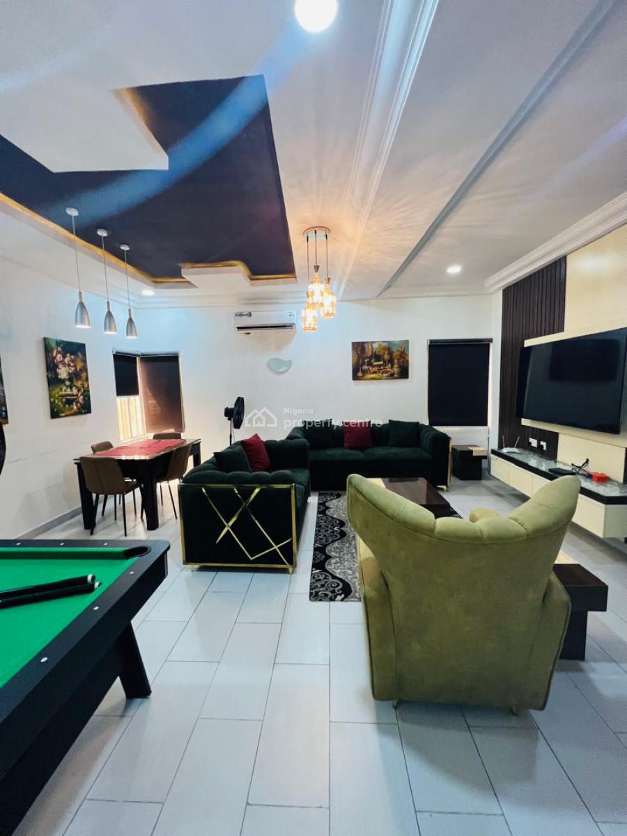 Fully Furnished 3 Bedroom Flat, Off Freedom Way, Lekki Phase 1, Lekki, Lagos, Flat / Apartment for Rent