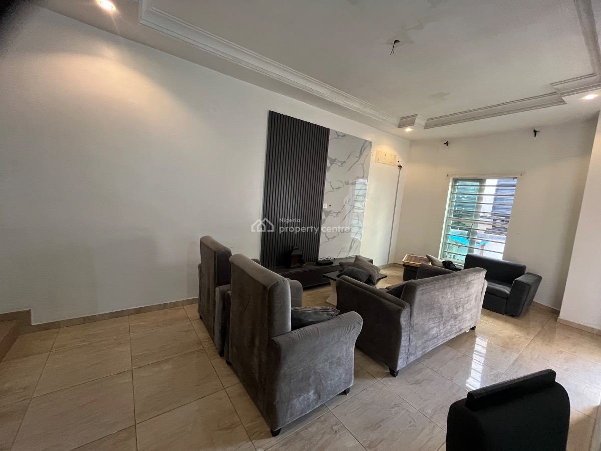 Spacious 4 Bedroom Semi Detached Duplex with Bq in a Secured Estate, Osapa London, Osapa, Lekki, Lagos, Semi-detached Duplex for Rent