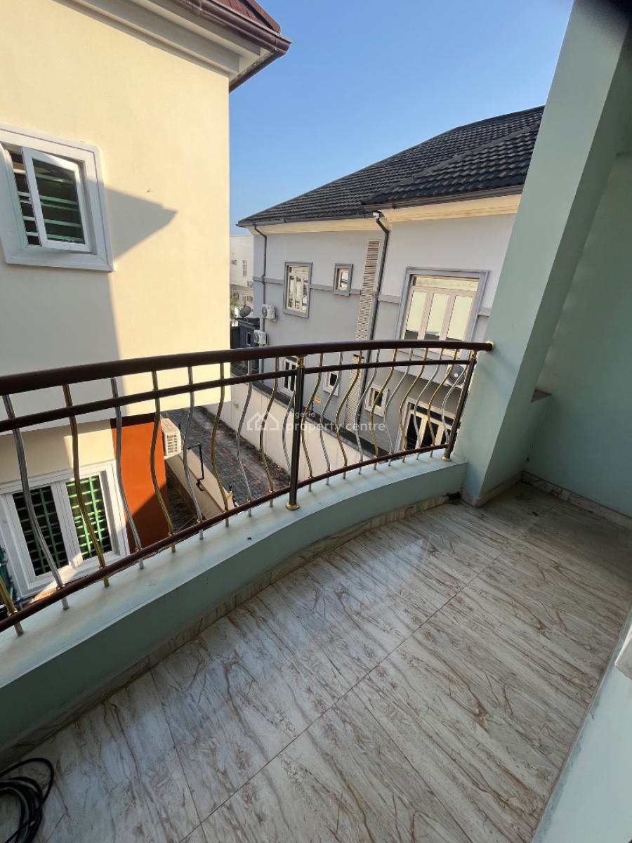 Spacious 4 Bedroom Semi Detached Duplex with Bq in a Secured Estate, Osapa London, Osapa, Lekki, Lagos, Semi-detached Duplex for Rent