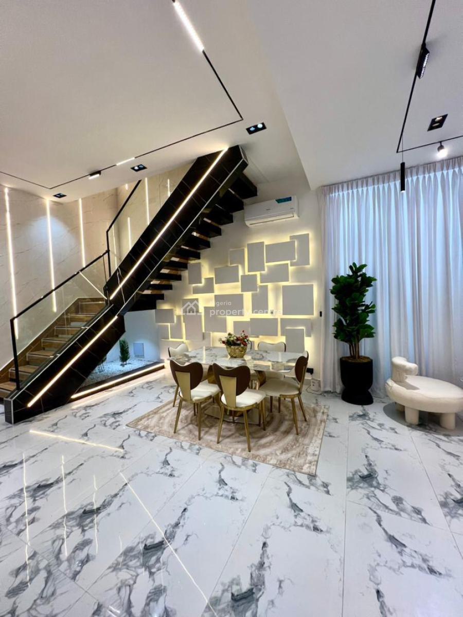 Furnished 5 Bedroom Detached Duplex with Private Pool, Chevron Drive, Lekki Phase 2, Lekki, Lagos, Detached Duplex for Rent