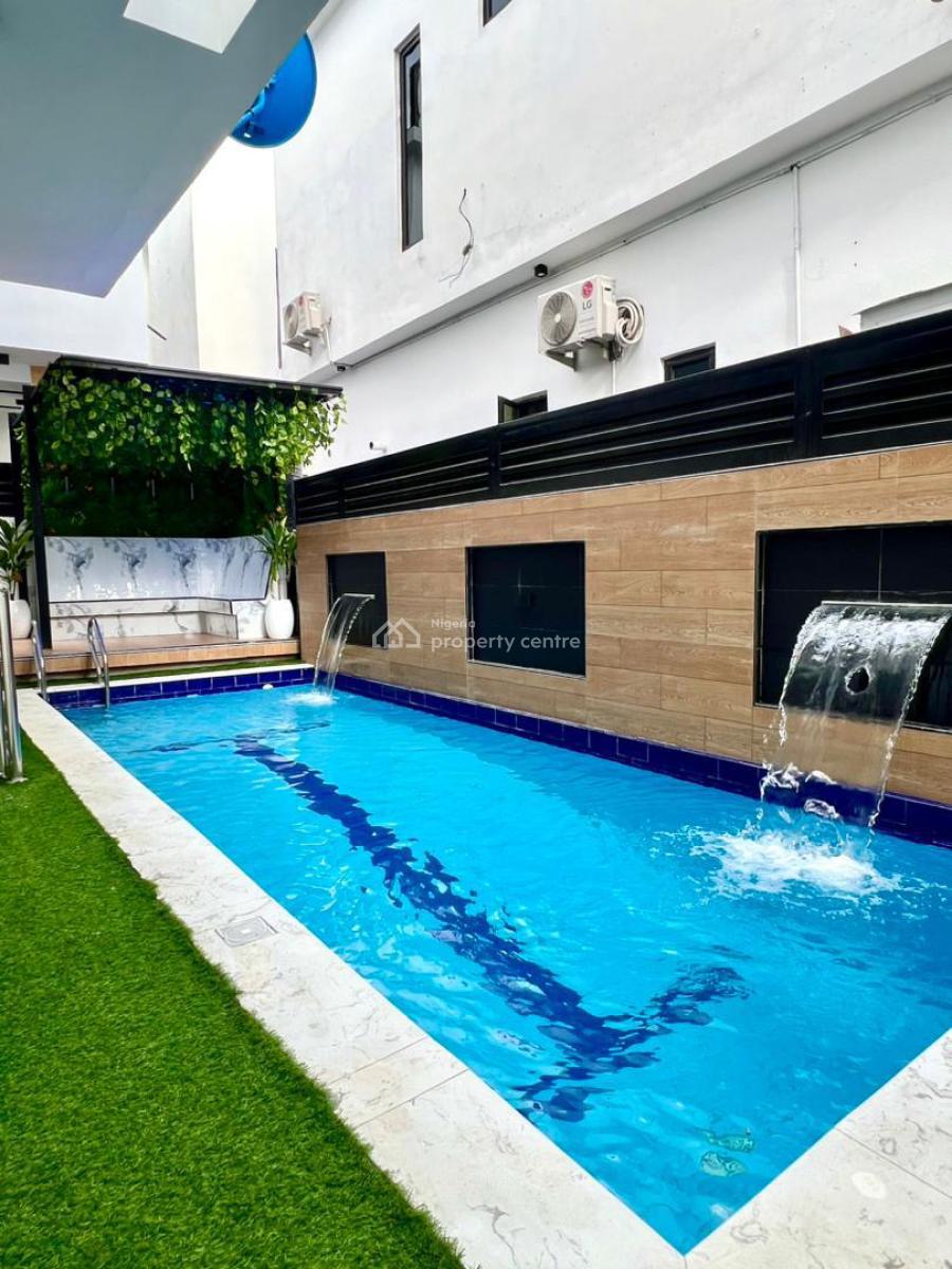 Furnished 5 Bedroom Detached Duplex with Private Pool, Chevron Drive, Lekki Phase 2, Lekki, Lagos, Detached Duplex for Rent