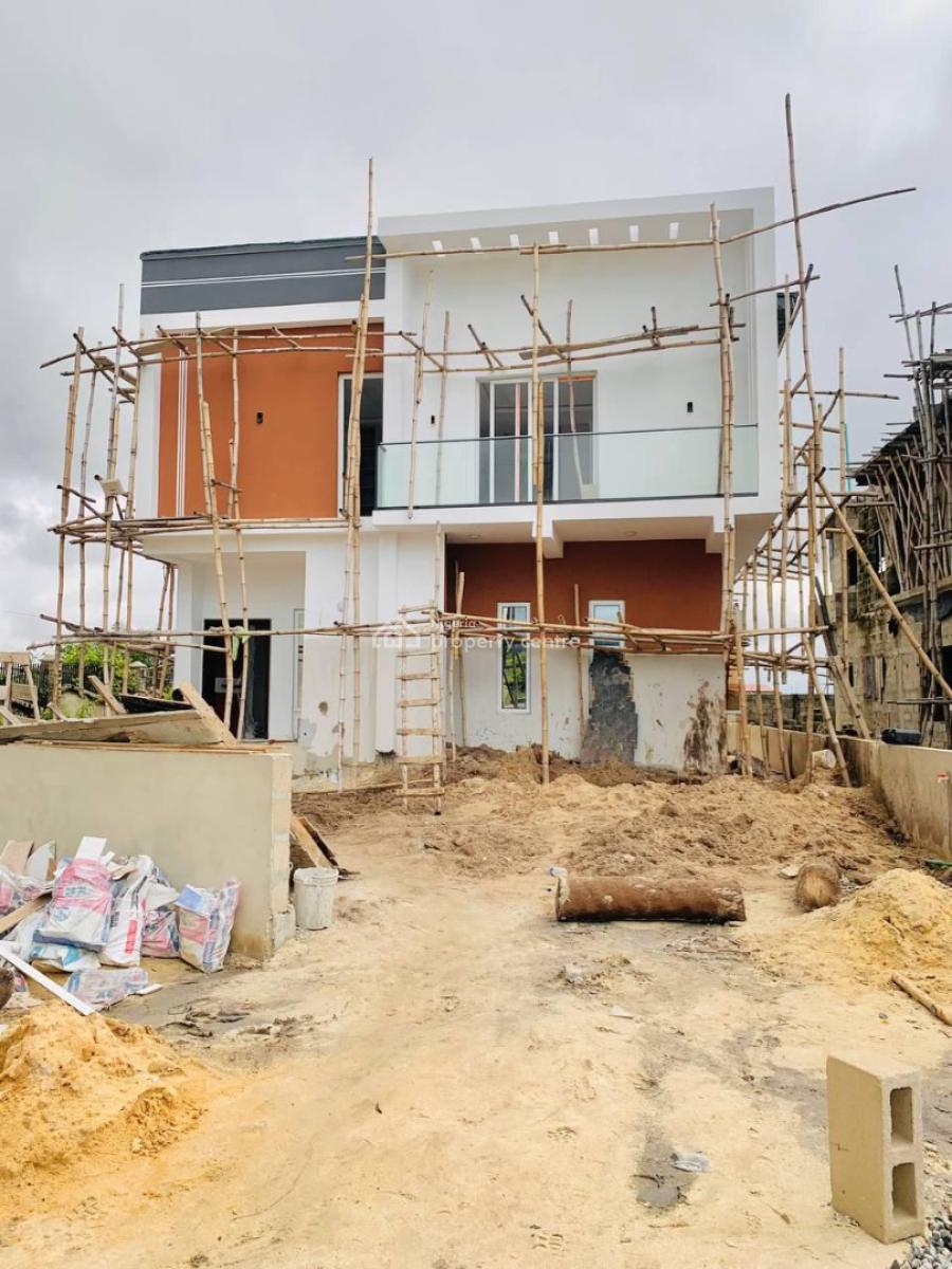 5 Bedroom Detached Duplex with Bq and Private Study, Off Monastery Road, Sangotedo, Ajah, Lagos, Detached Duplex for Sale