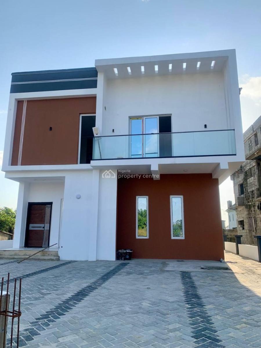 5 Bedroom Detached Duplex with Bq and Private Study, Off Monastery Road, Sangotedo, Ajah, Lagos, Detached Duplex for Sale