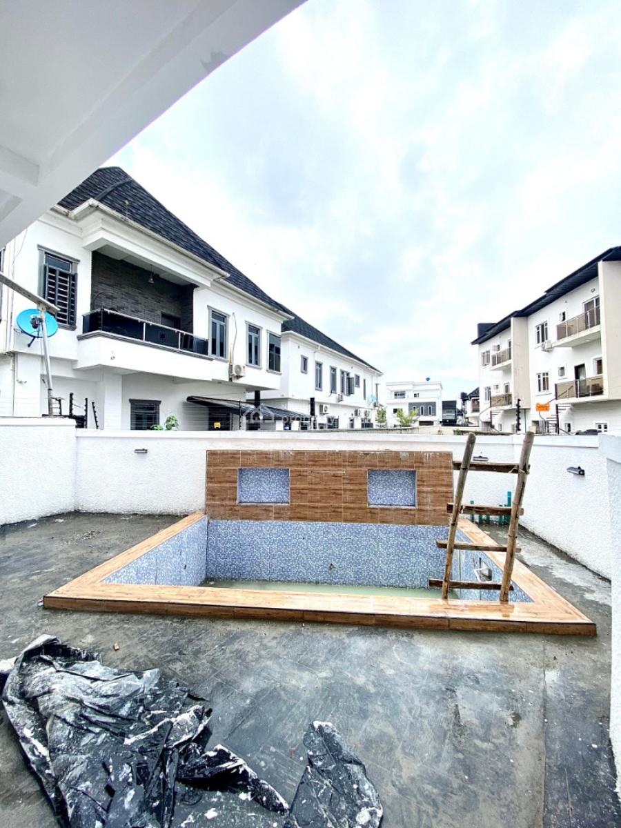 Luxury 5 Bedroom Fully Detached Duplex with Pool, Orchid Road, Before The Roundabout, Lekki, Lagos, Detached Duplex for Sale